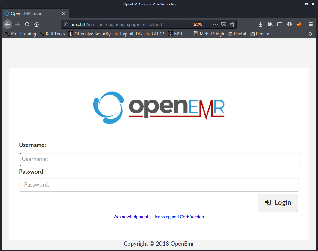 openemr website